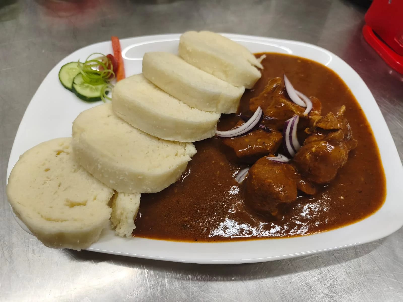 Jídlo z restaurace U modrého zvonku 2